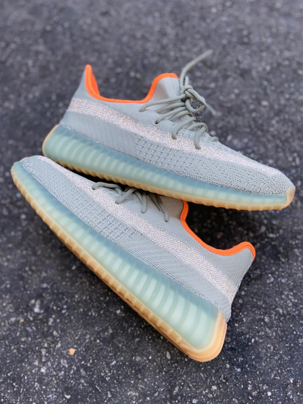 Adidas Yeezy Boost 350 V2 - Desert Sage Reflective - Importado