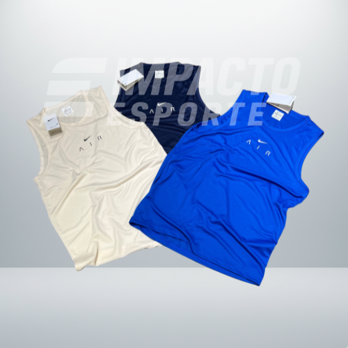 Kit 3 Regatas Masculinas Dry Fit Academia – Nike Performance