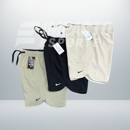 Shorts dri-fit nike  kit 3 unidades