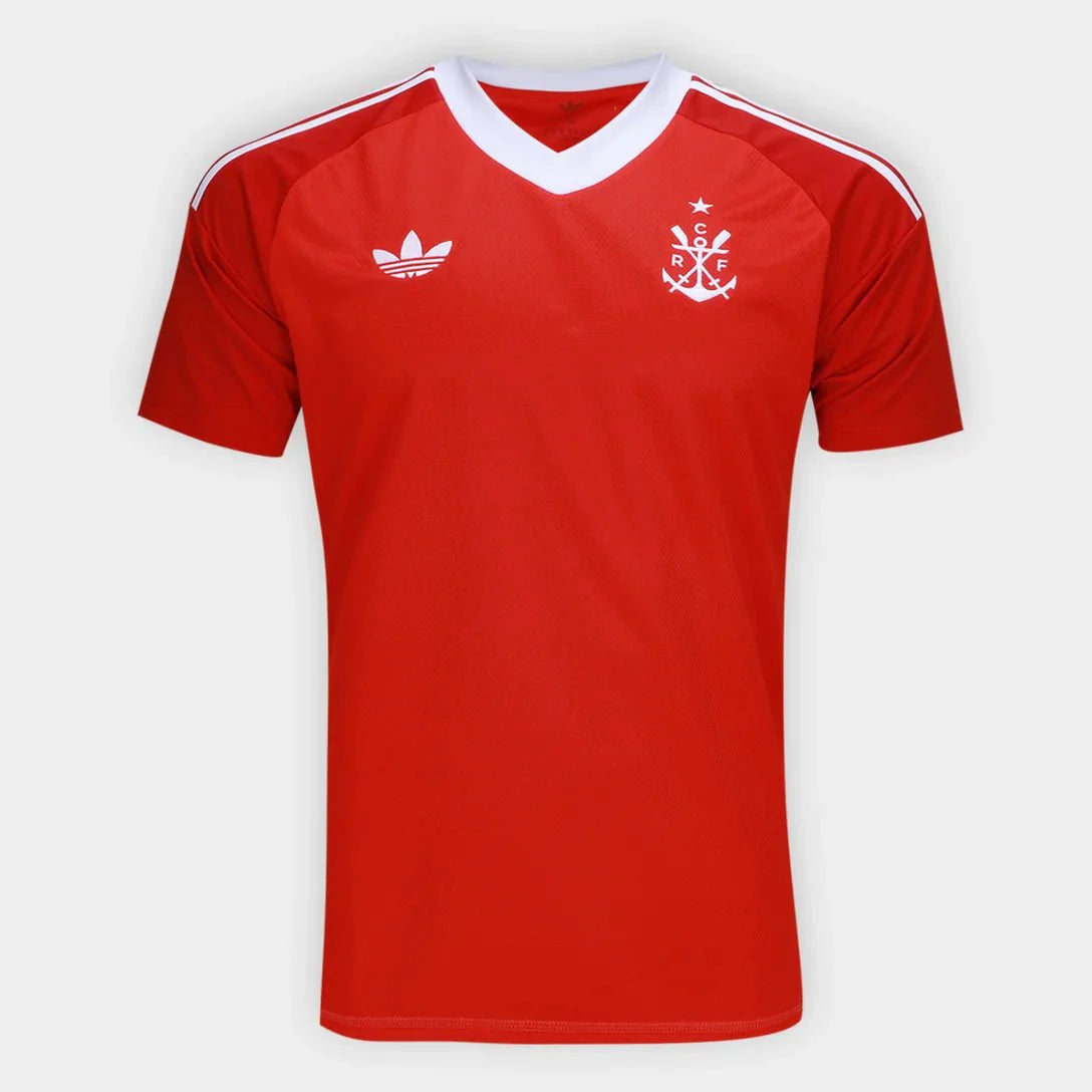 Camisa Flamengo III 2025/26 Goleiro Adidas Masculina - Vermelho