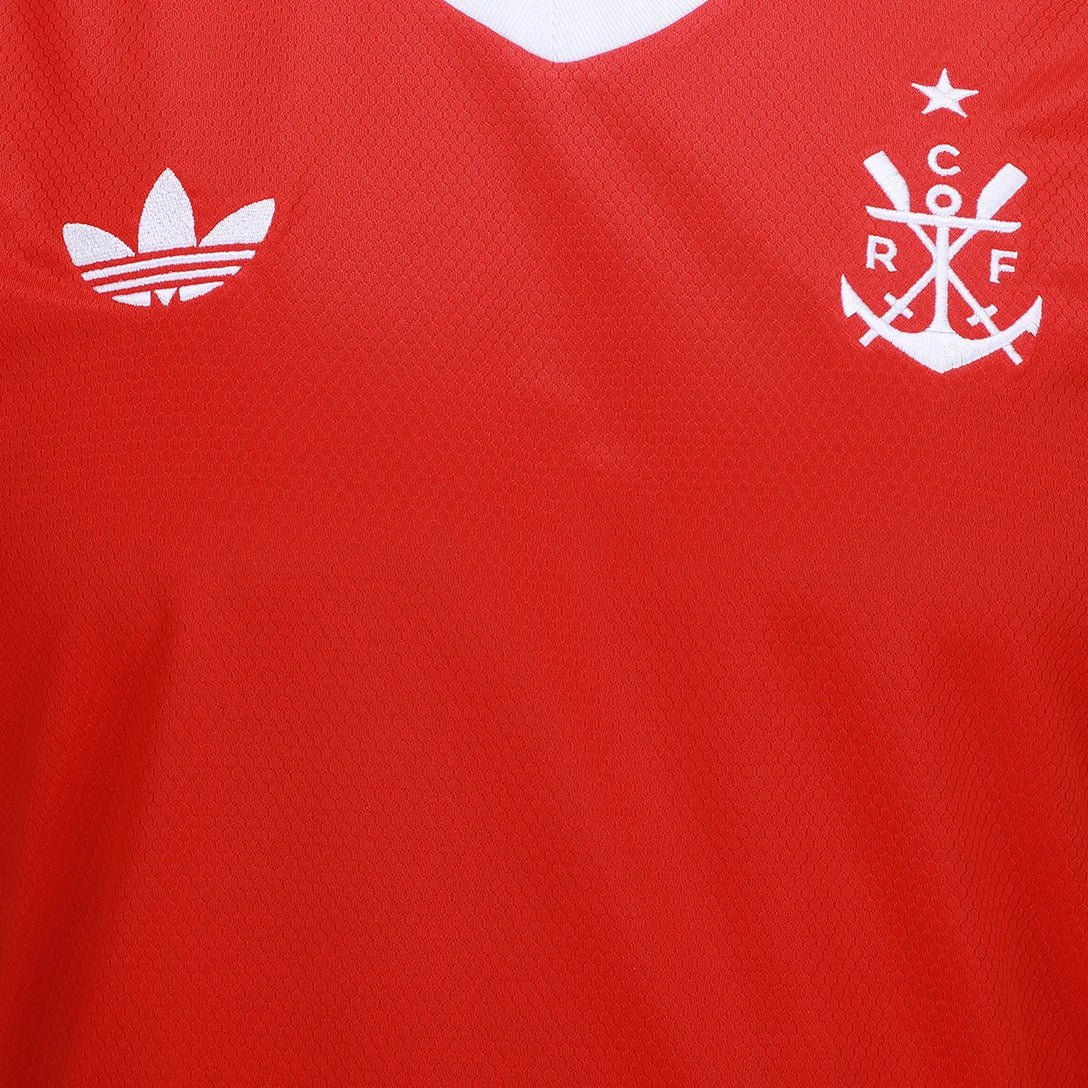 Camisa Flamengo III 2025/26 Goleiro Adidas Masculina - Vermelho