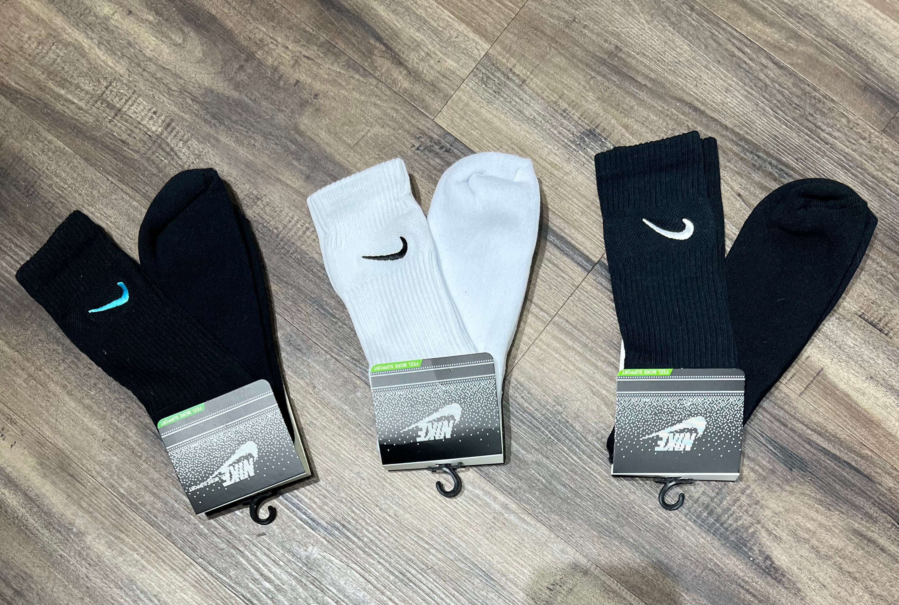 Kit com 3 pares de meias de alta qualidade