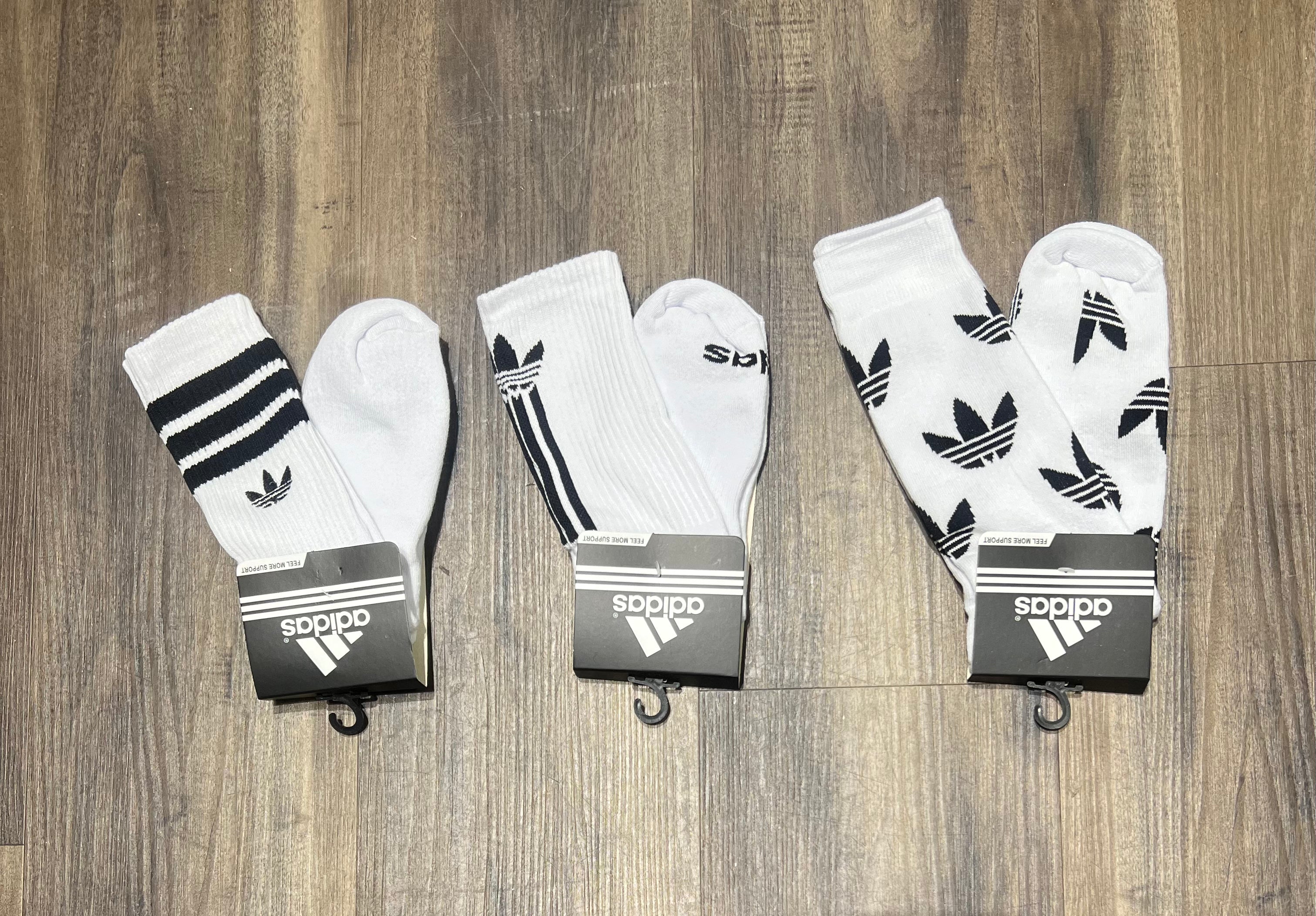 Kit com 3 pares de meias de alta qualidade