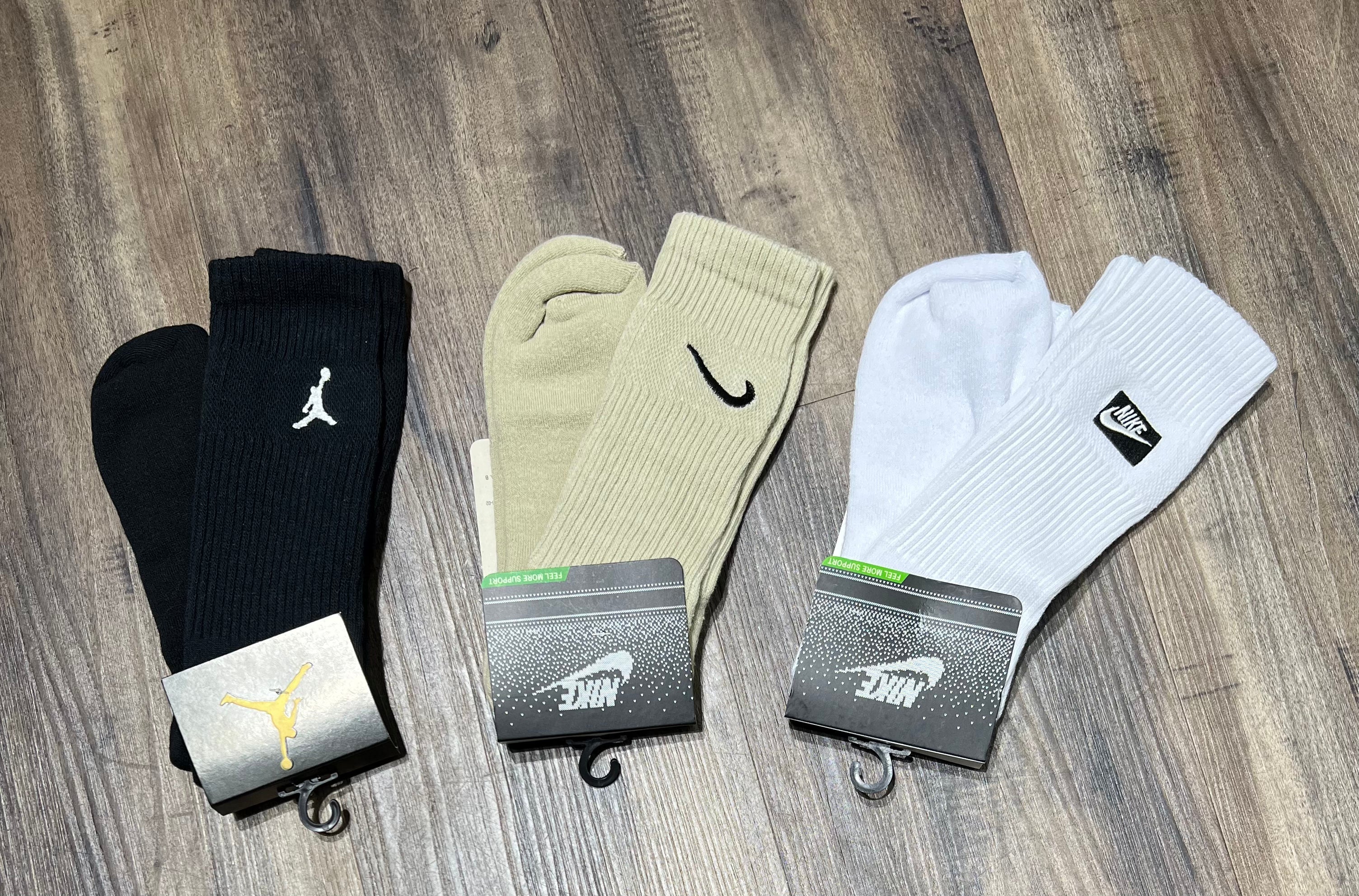 Kit com 3 pares de meias de alta qualidade