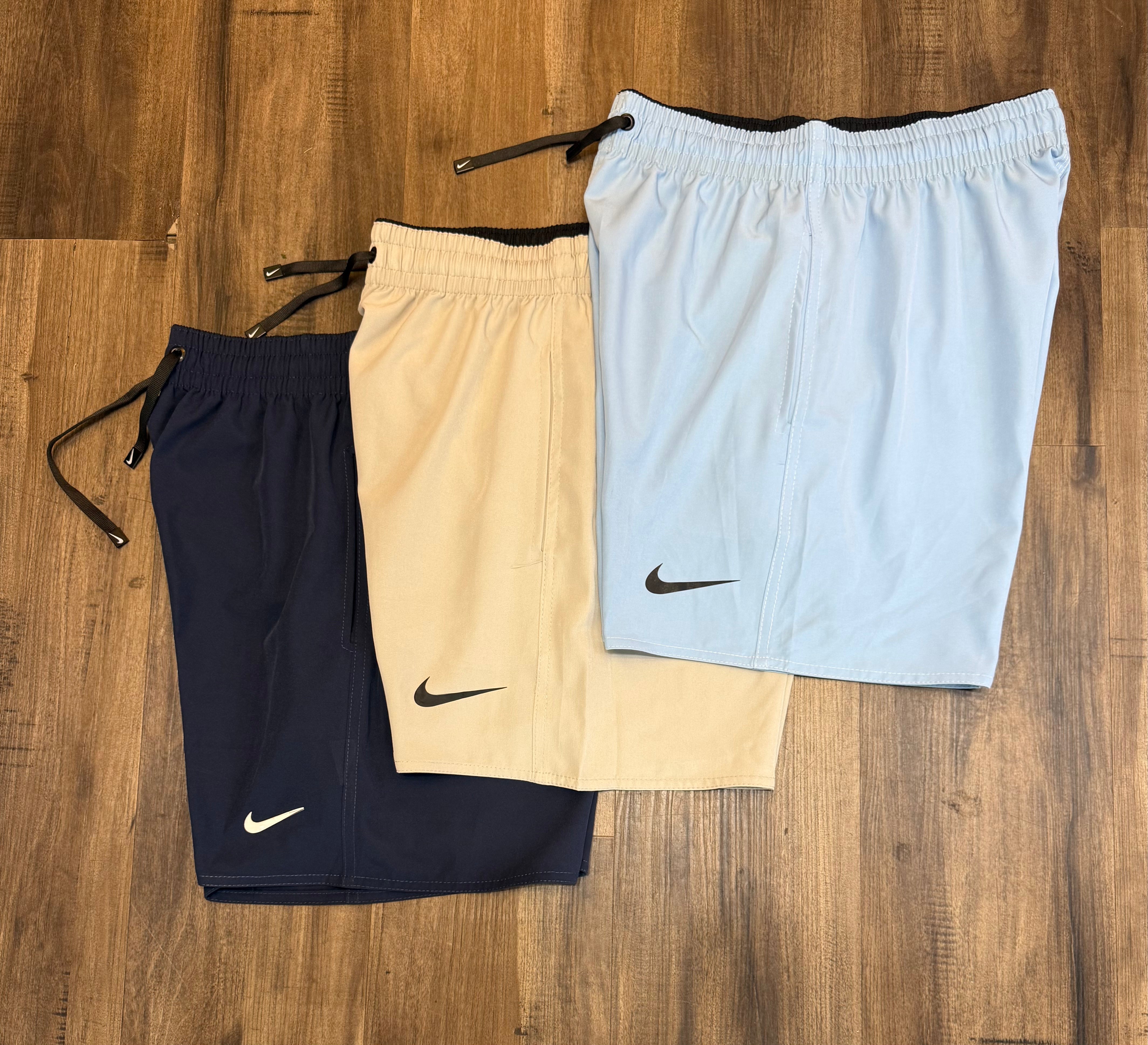 Shorts dri-fit nike kit 3 unidades
