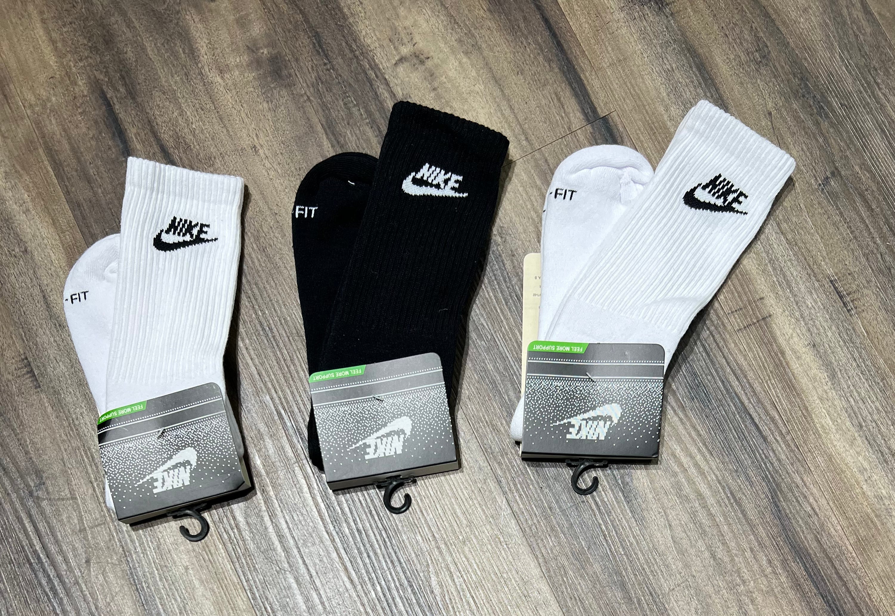 Kit com 3 pares de meias de alta qualidade
