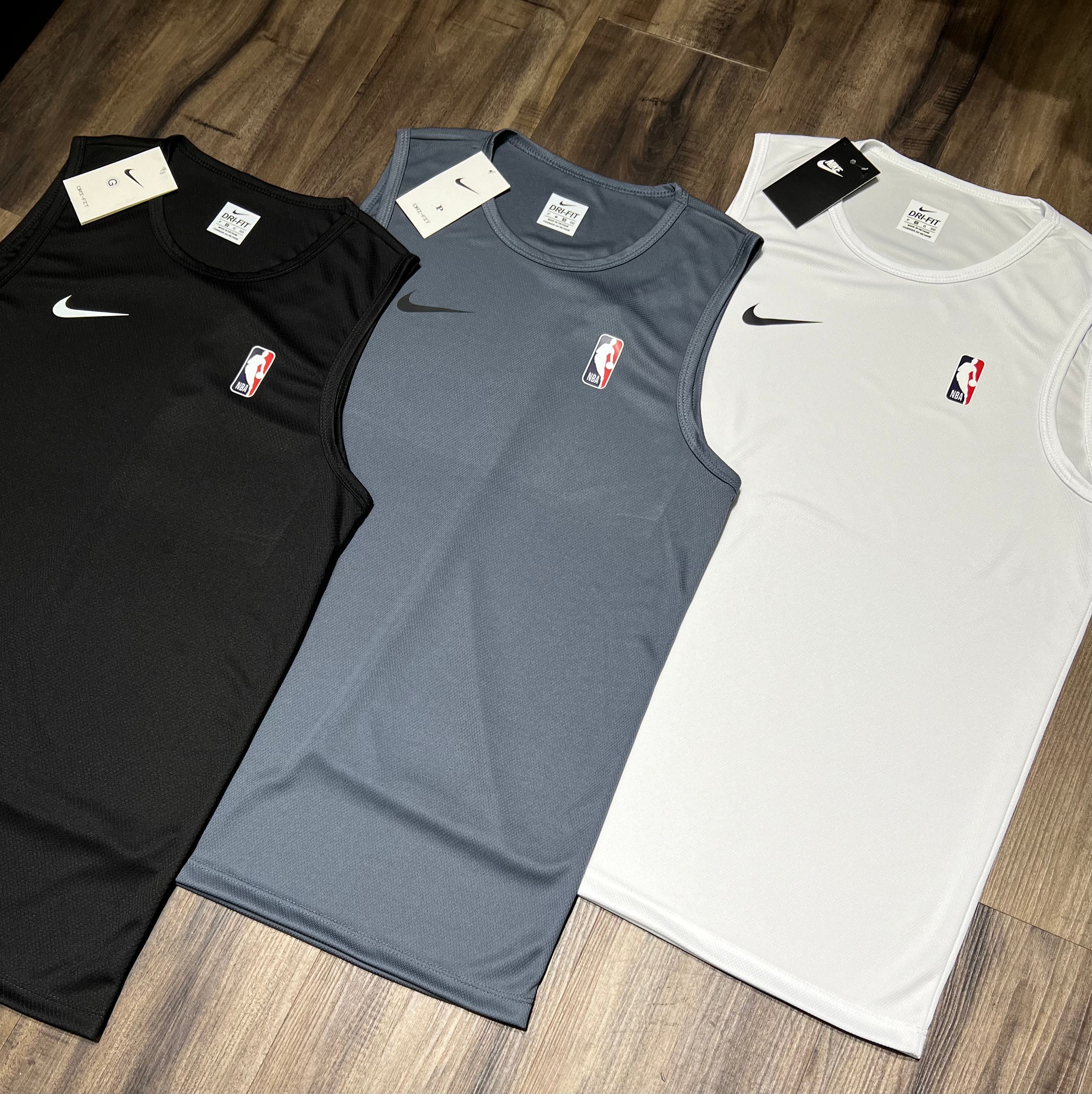 Kit 3 Regatas Masculinas NBA Dry Fit – Estilo Esportivo Premium