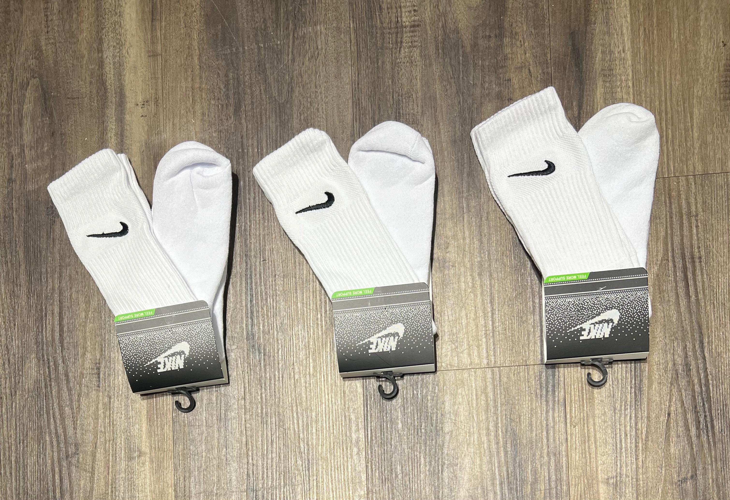 Kit com 3 pares de meias de alta qualidade