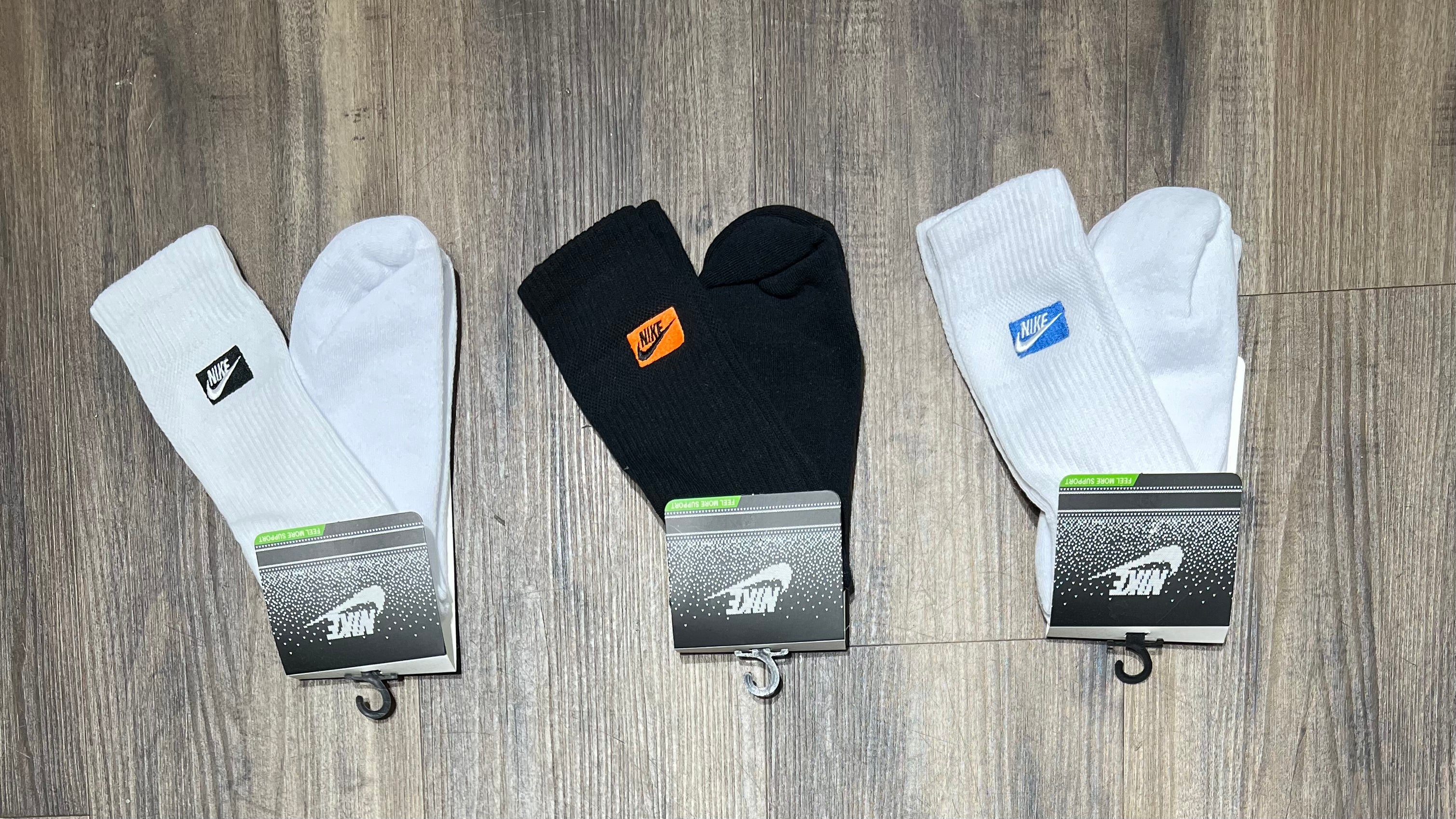 Kit com 3 pares de meias de alta qualidade