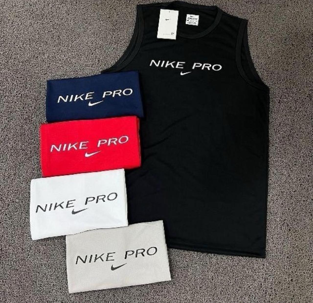 Kit com 5 regatas Nike  dri-fit