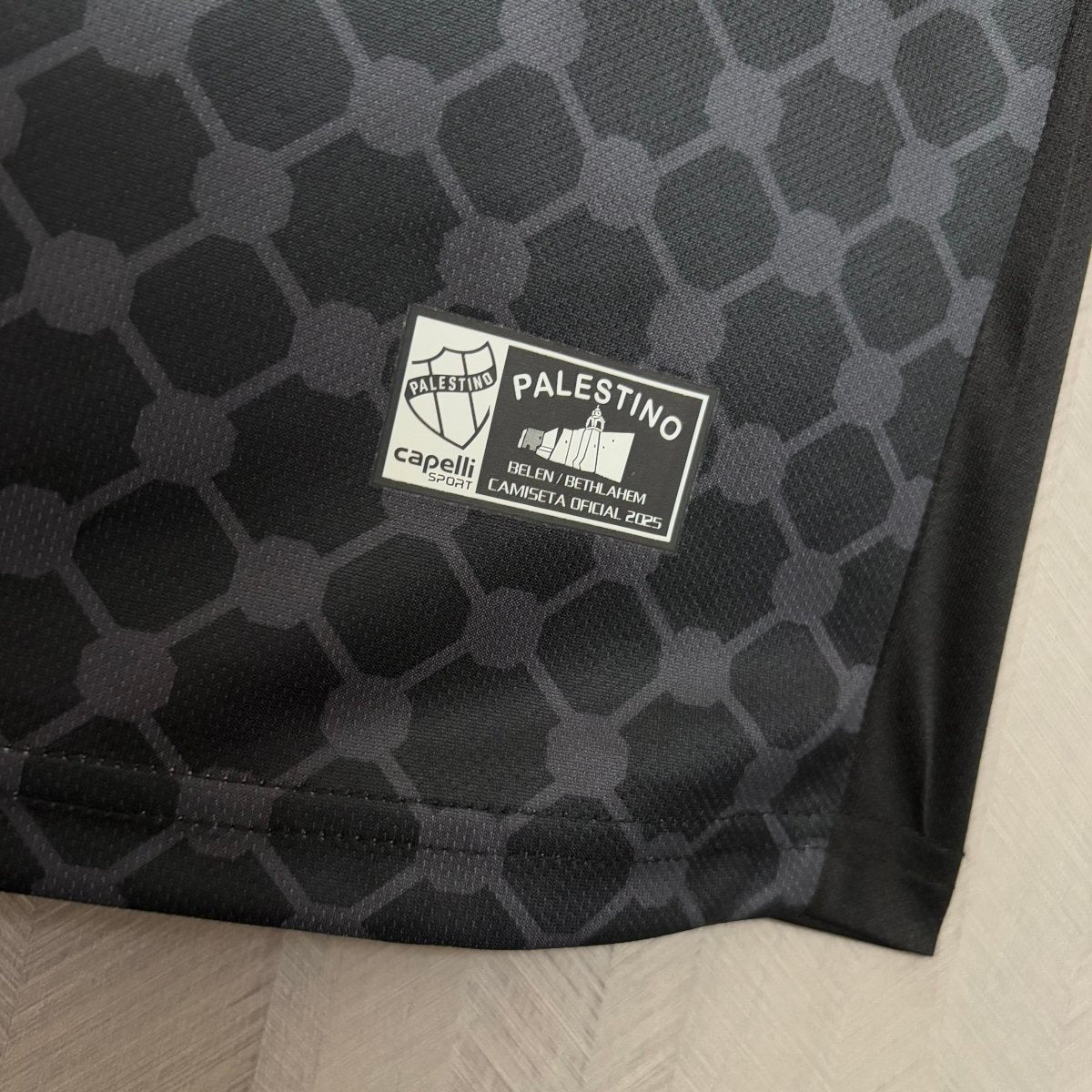Camisa da Palestina 2025/26 - Torcedor Masculina - Preta
