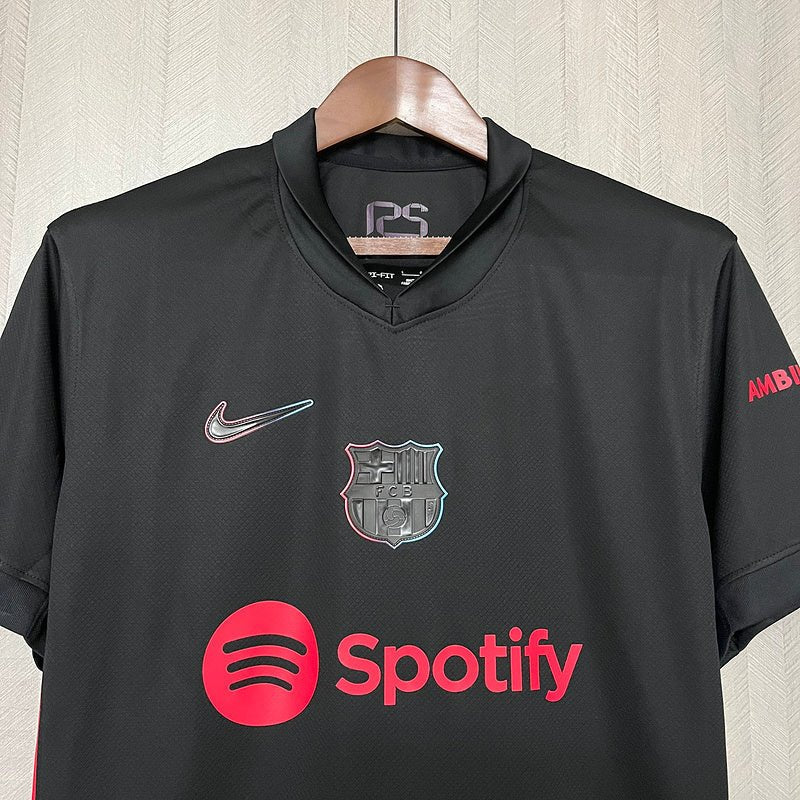 Camisa Barcelona II 24/25 Fora Preta