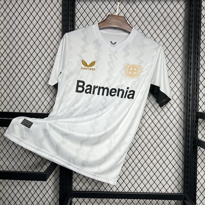 Camisa Bayer Leverkusen Away 24/25 - Branco