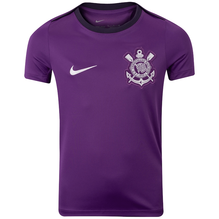 Camisa Corinthians Treino 25/26 Nike Masculina - Roxo