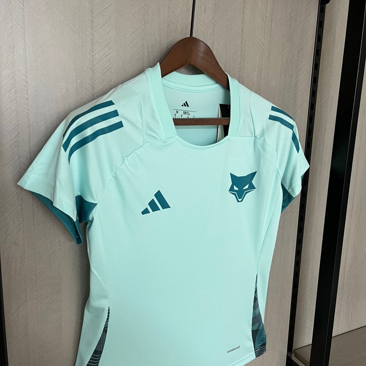 Camisa Cruzeiro 25/26 Treino Adidas - Azul Turquesa - (Feminina)
