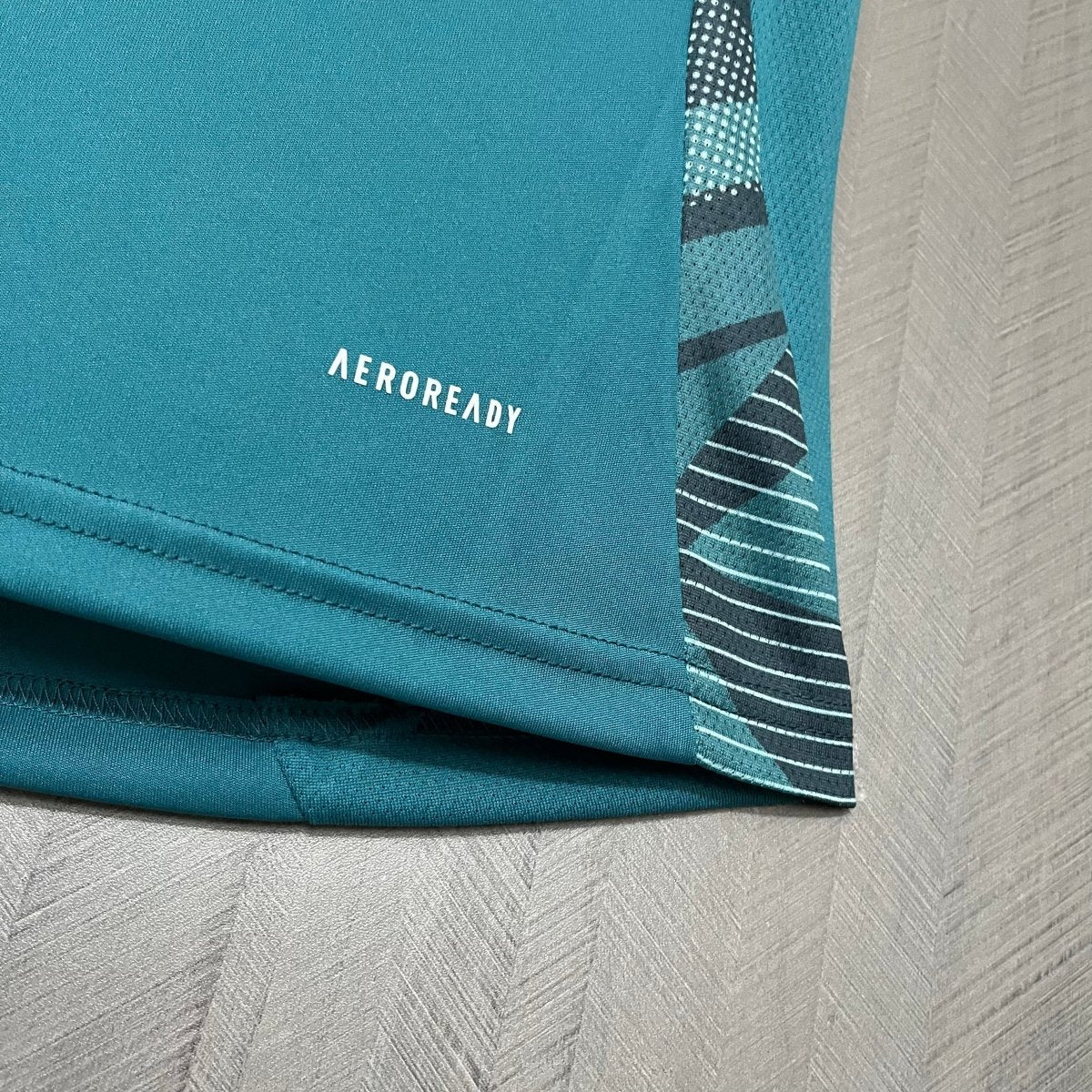 Camisa Cruzeiro 25/26 Treino Adidas - Azul Turquesa+Branco - (Feminina)