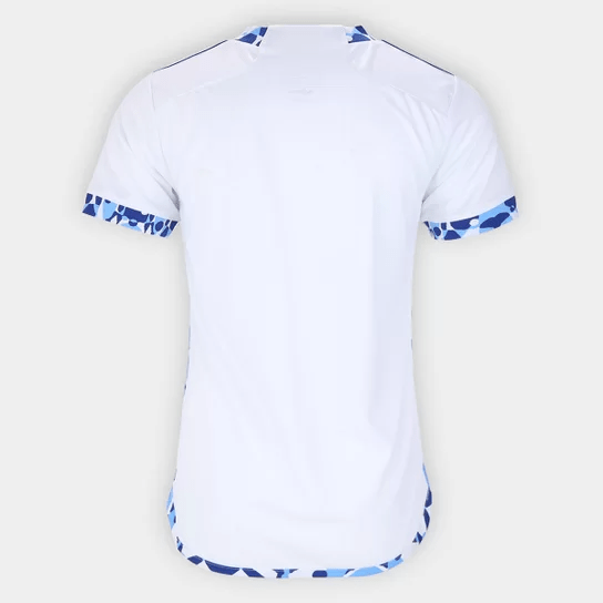 CAMISA CRUZEIRO II 24/25 ADIDAS - BRANCO+AZUL - (FEMININA)