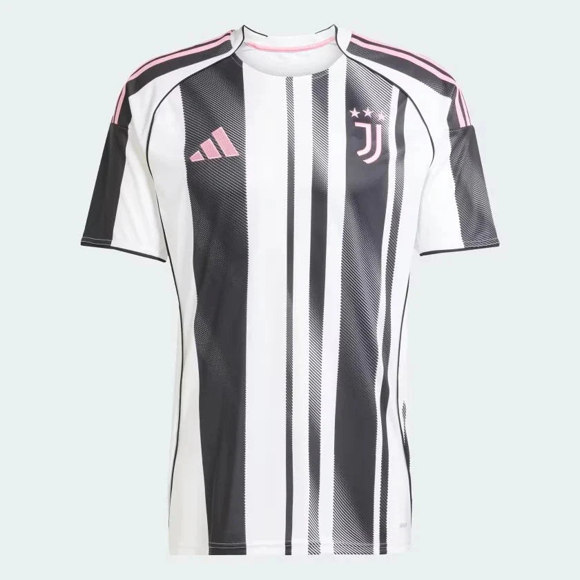 Camisa da Juventus Home 2025 - Preta e Branca