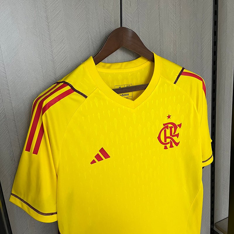 Camisa de Goleiro Flamengo 24/25 - Amarela