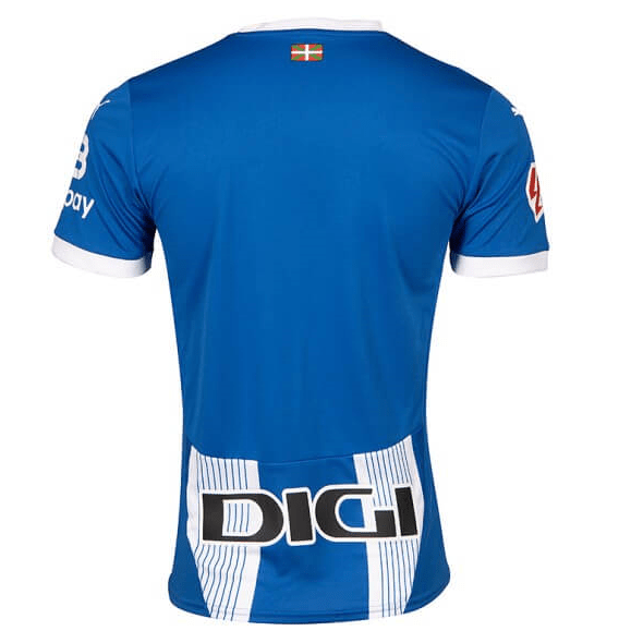 Camisa do Alavés I 24/25 Branca e azul