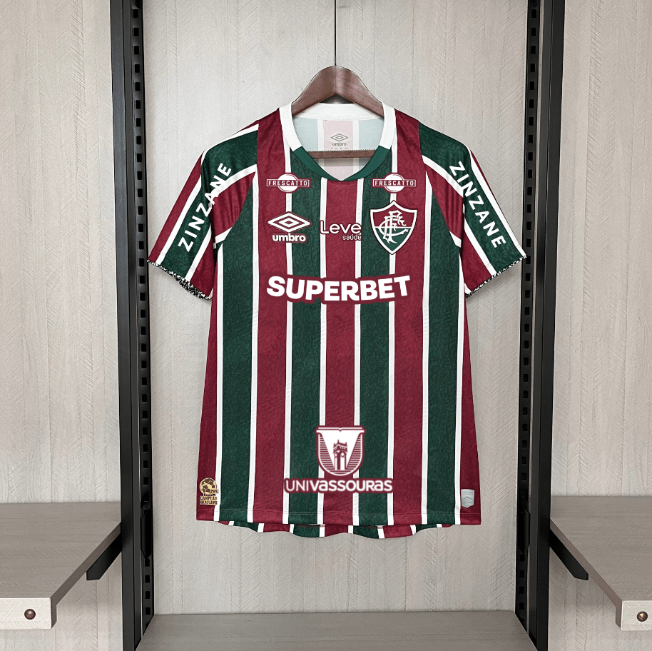 Camisa Fluminense 24/25 l Tricolor Umbro (Com todos patrocinadores)