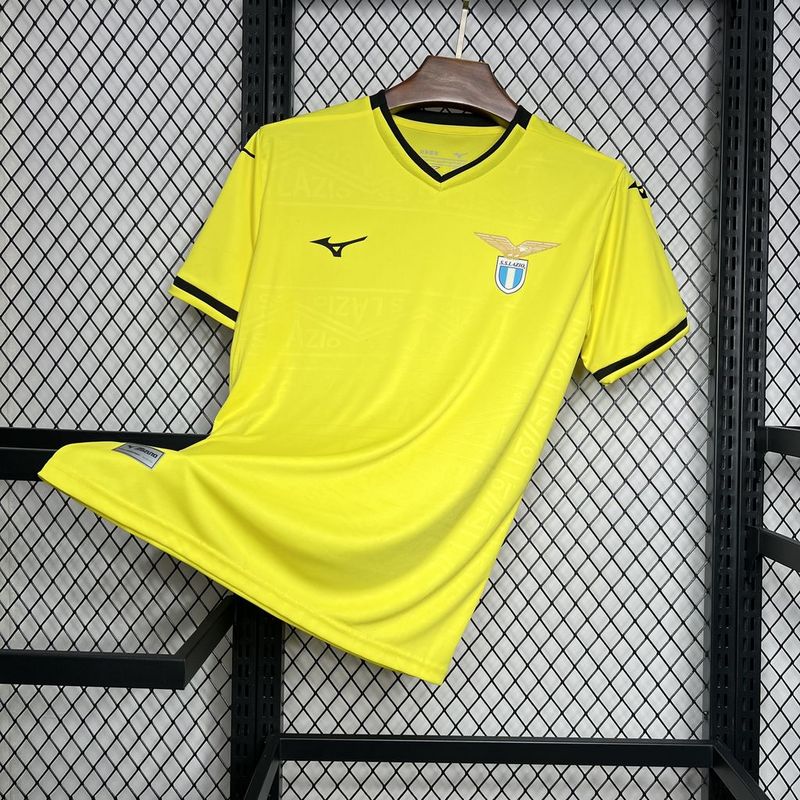 Camisa Lazio III 24/25 Mizuno - Amarelo