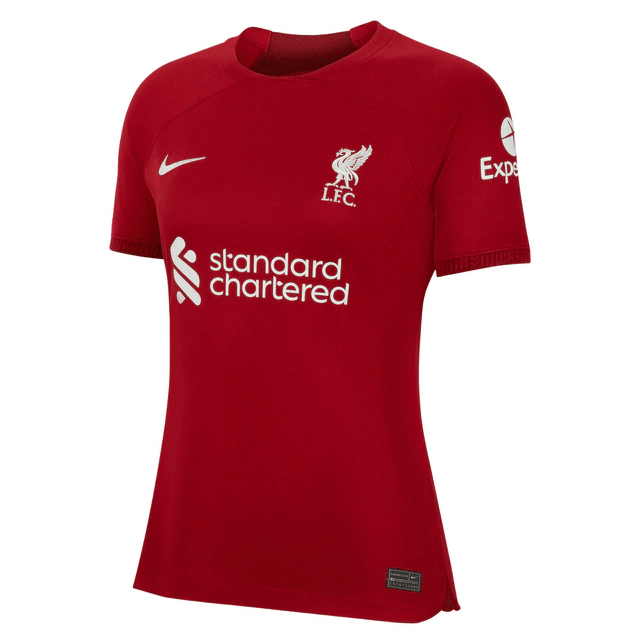 Camisa Liverpool Home 22/23 Nike - Vermelha - (Feminina)