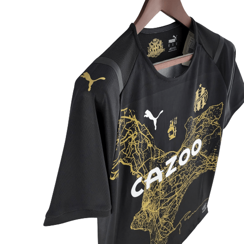 Camisa Lyon Comemorativa 22/23 Adidas - Preto