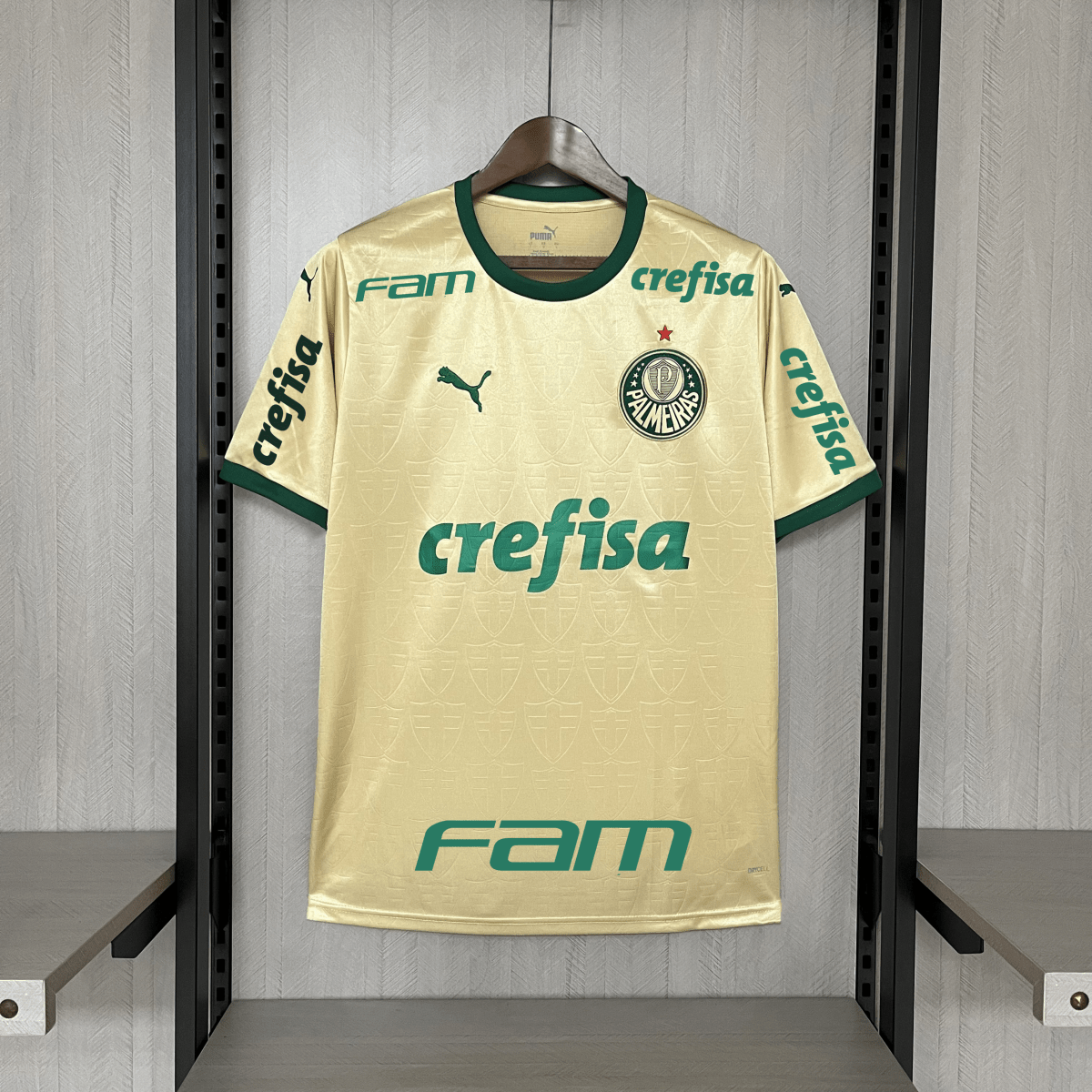Camisa Palmeiras Ill 24/25 Puma Com todos patrocinadores