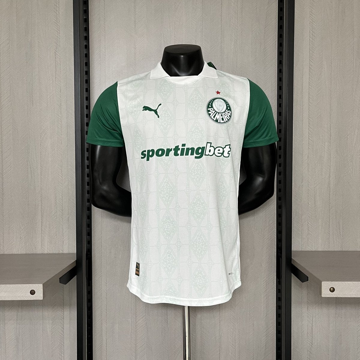 Camisa Palmeiras AWAY 2025 - Branca - Jogador