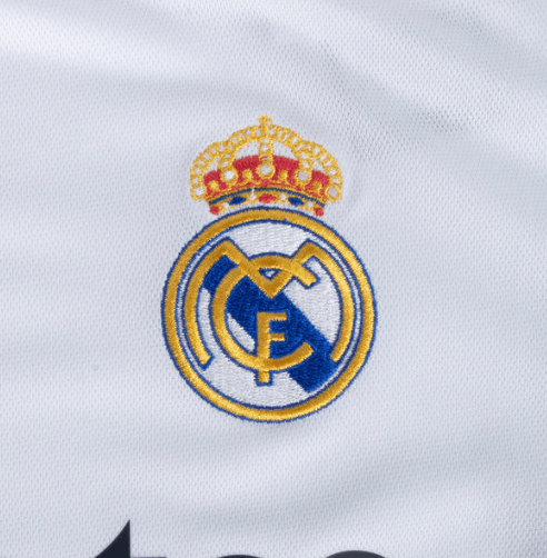 Camisa Real Madrid I 23/24 Branca com personalização incluida "MBAPPÉ 9"