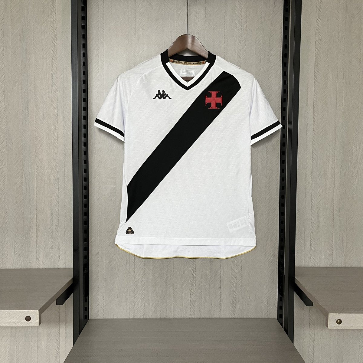 Camisa Vasco I 2025 Kappa Masculina - Branca - (Feminina)