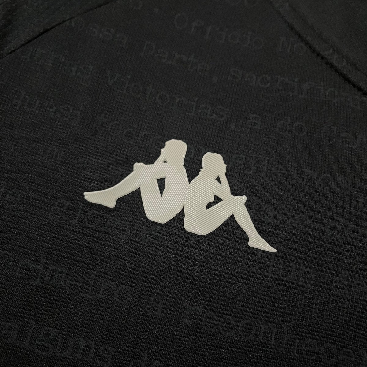 Camisa Vasco III 24/25 s/n° Kombat Kappa Masculina - Preto