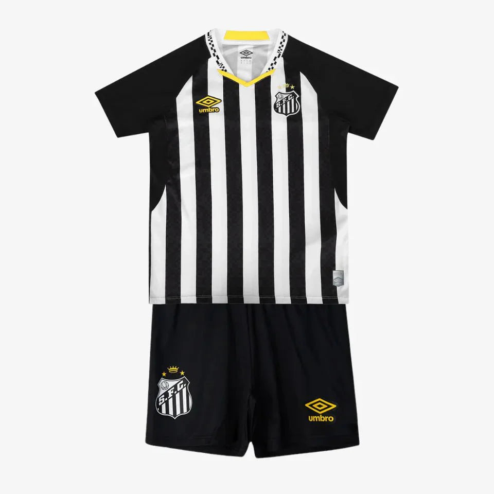 Conjunto Infantil Umbro Santos 2025/26 II