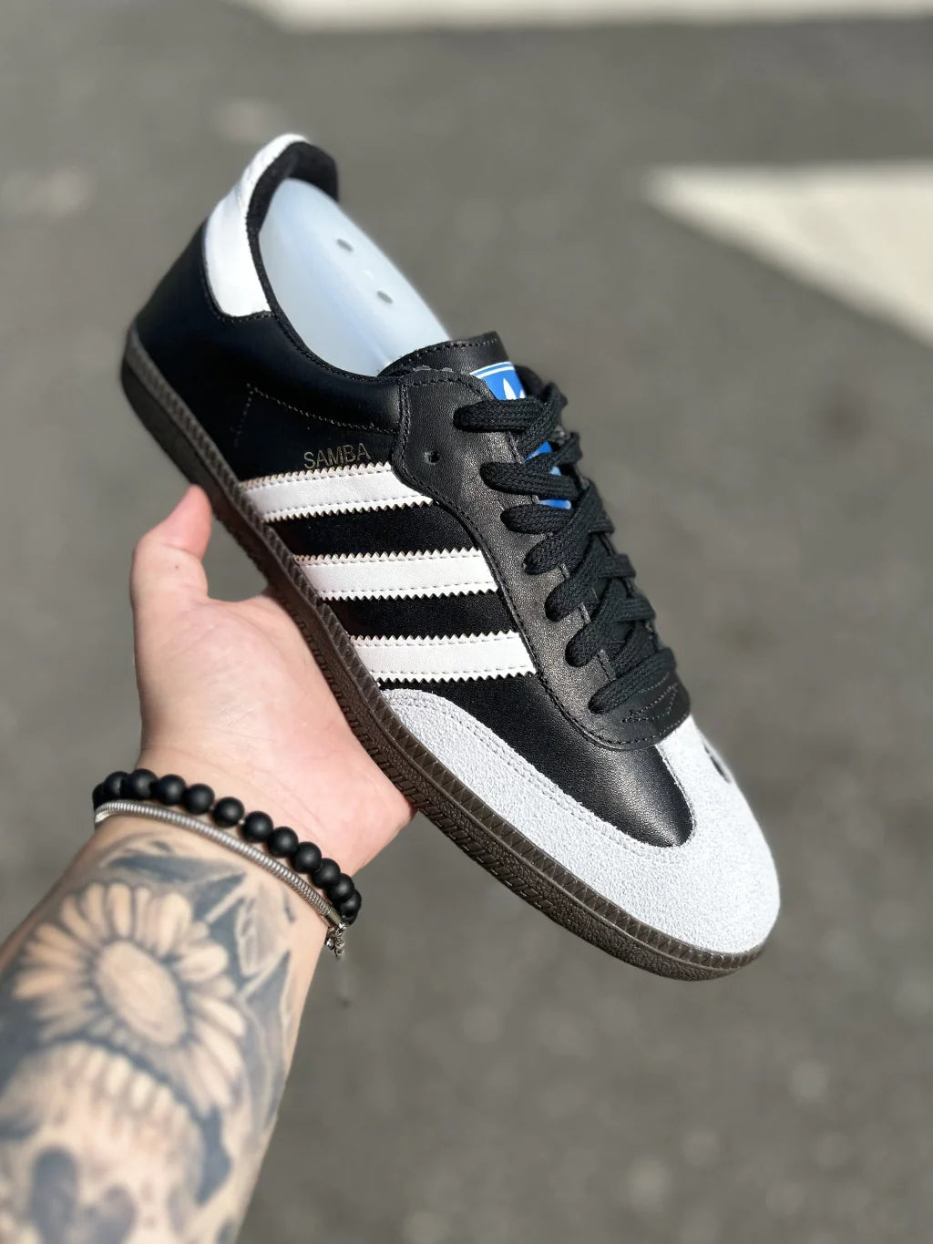 Adidas Samba - Preto com Branco