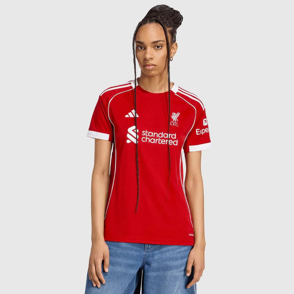 Camisa Liverpool I 2025/26 Feminina