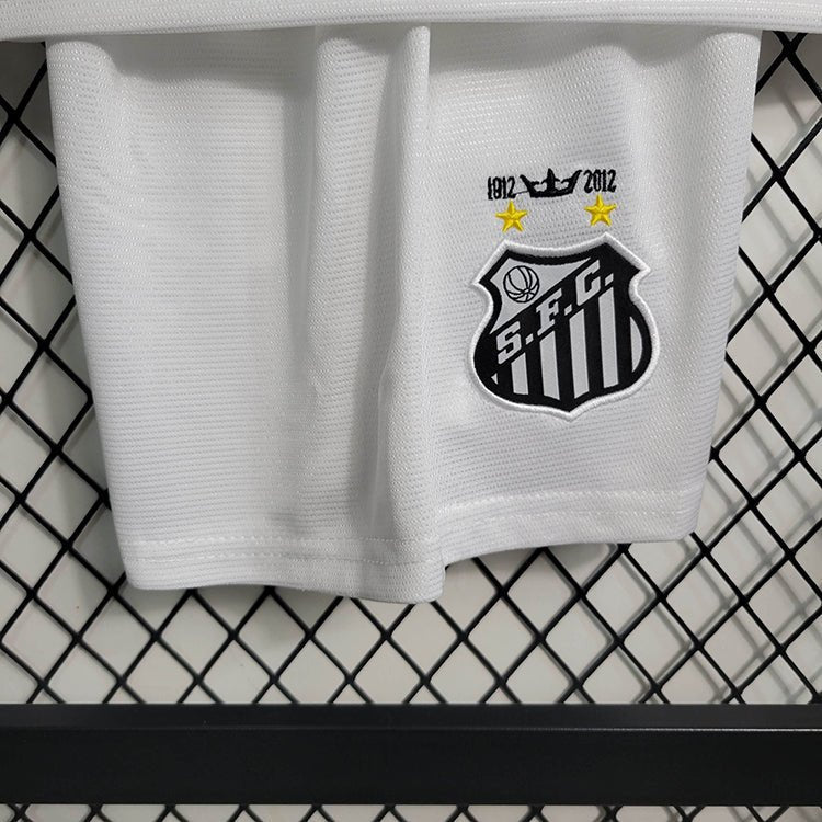 Kit infantil Santos 2012 Retrô - Branca Nike