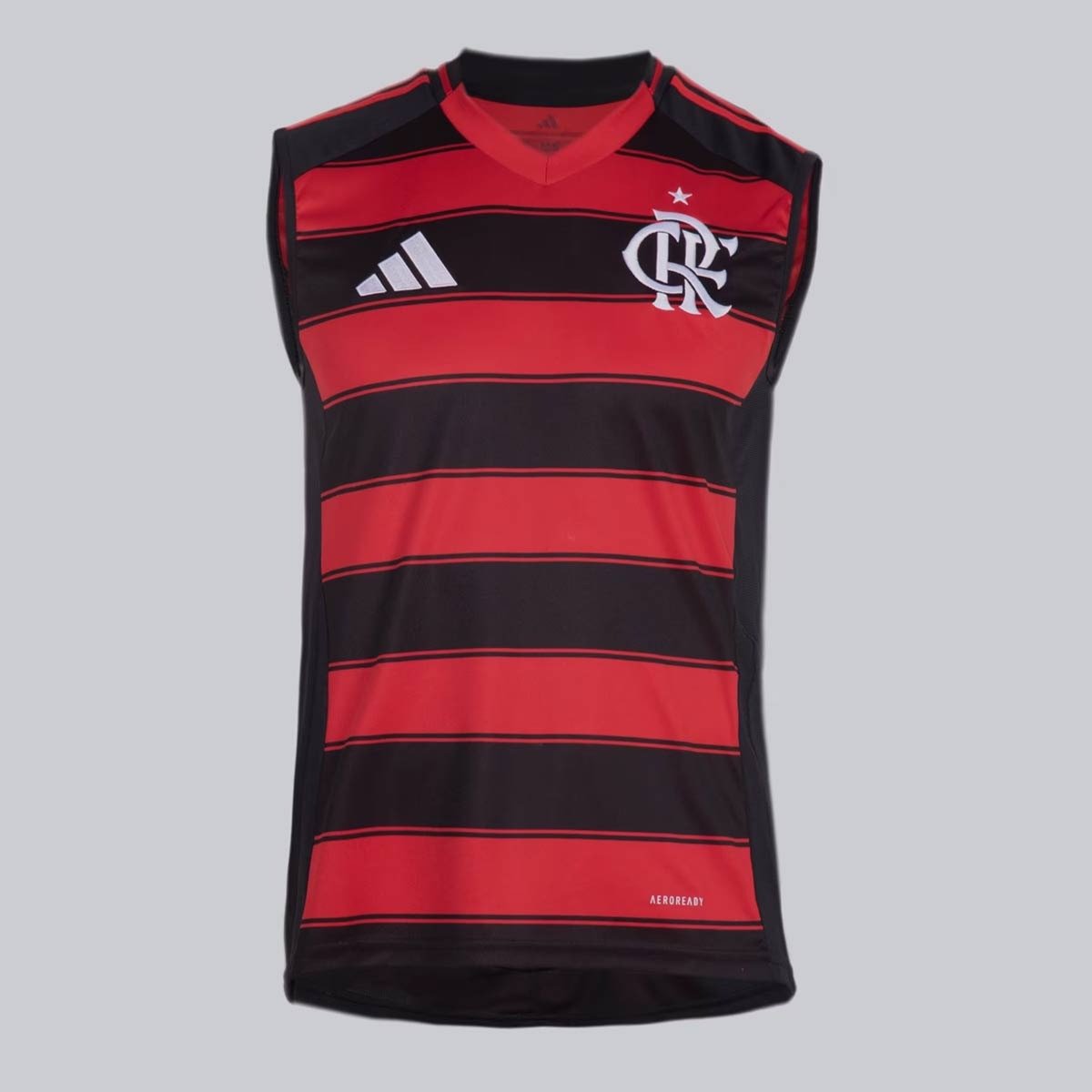 Regata Flamengo I 2025 Adidas - Vermelha+Preta