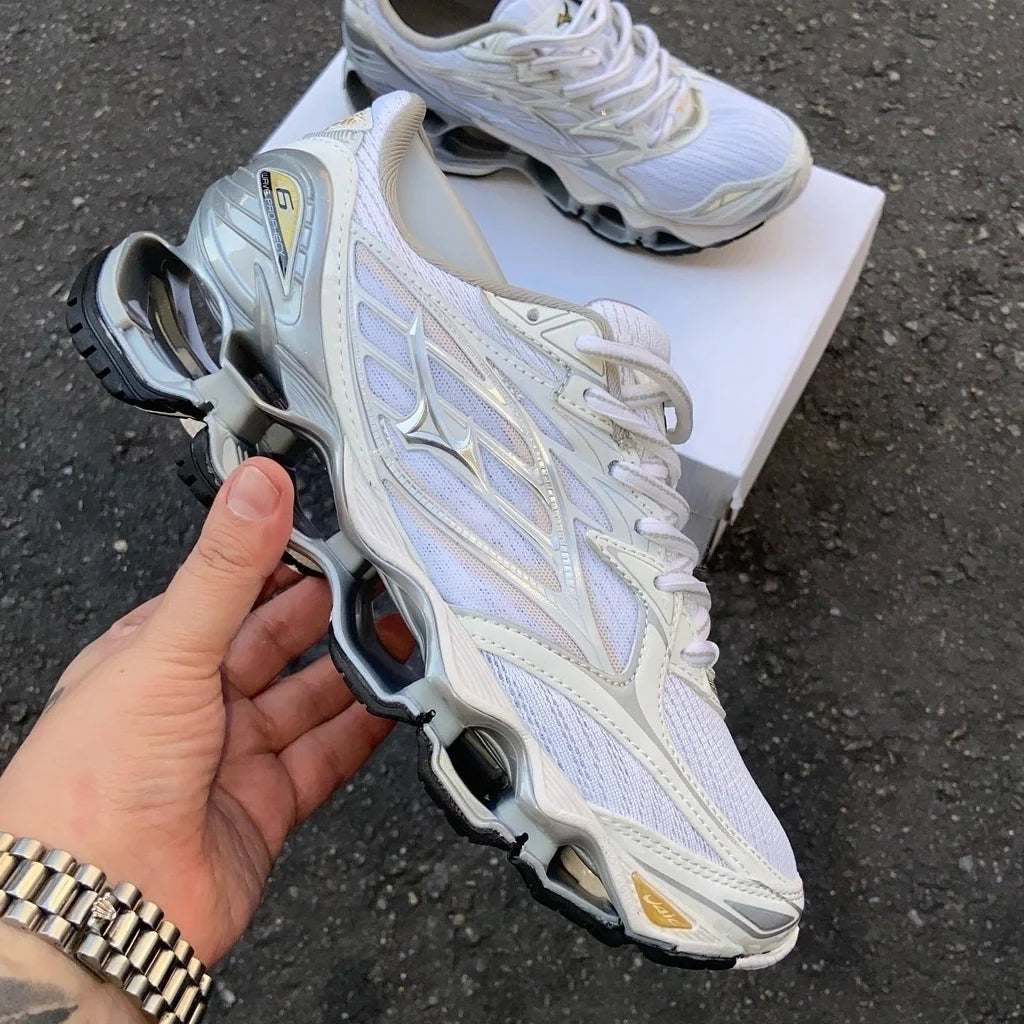 Mizuno Prophecy 6 - Branco e Cinza