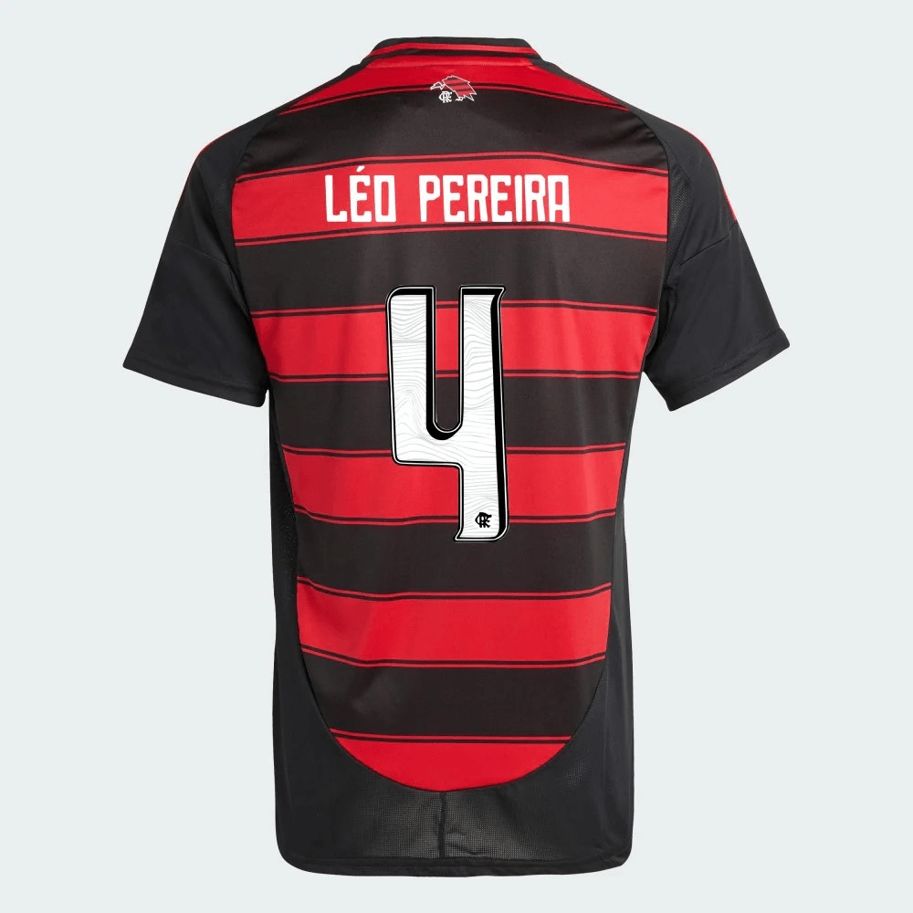 Camisa I Flamengo 2025/26 LÉO PEREIRA N° 4