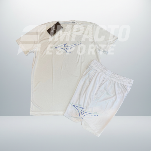 Conjunto camiseta e shorts Mizuno