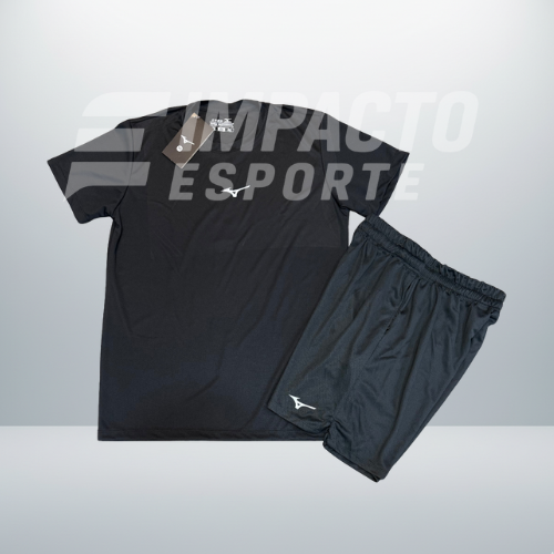 Conjunto camiseta e shorts Mizuno