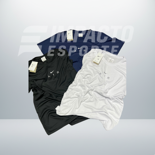 Kit com 3 camisetas Nike dri-fit