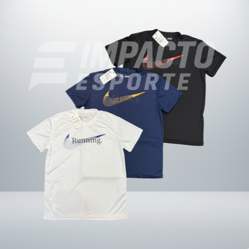 Kit com 3 camisetas nike dri-fit