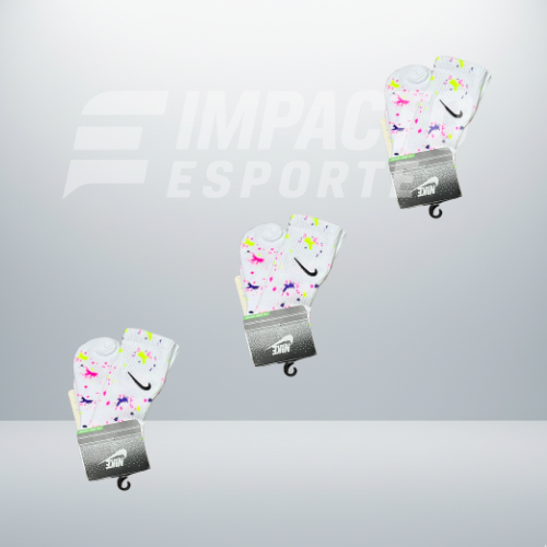 Kit com 3 pares de meias de alta qualidade