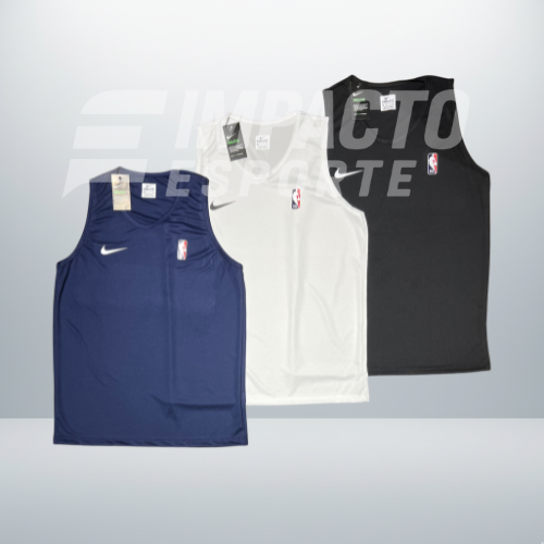 Kit 3 Regatas Masculinas NBA Dry Fit – Estilo Esportivo Premium