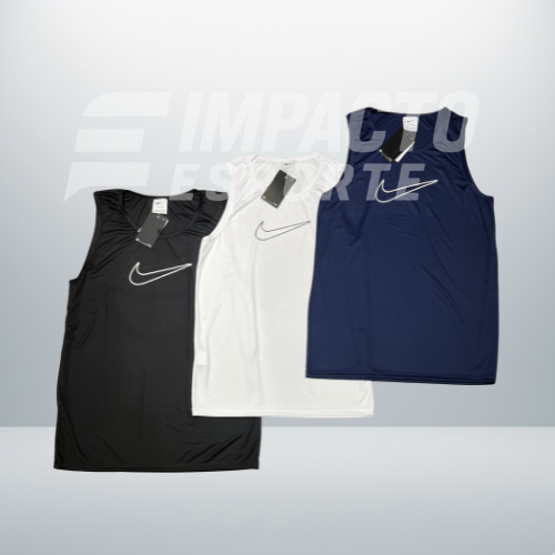 Kit 3 Regatas Masculinas Dry Fit Academia – Nike Performance