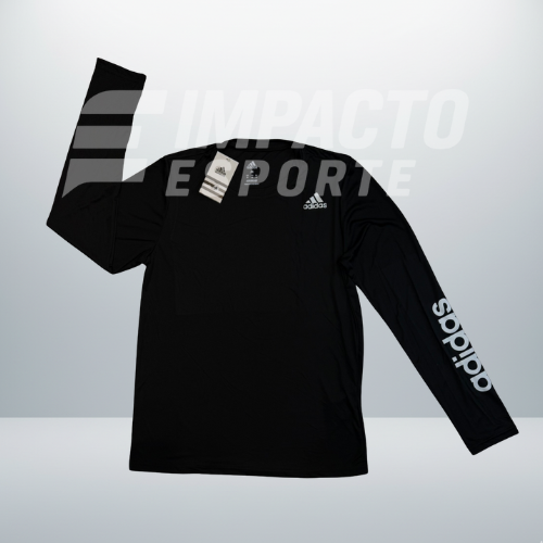 Manga longa dry-fit adidas premium