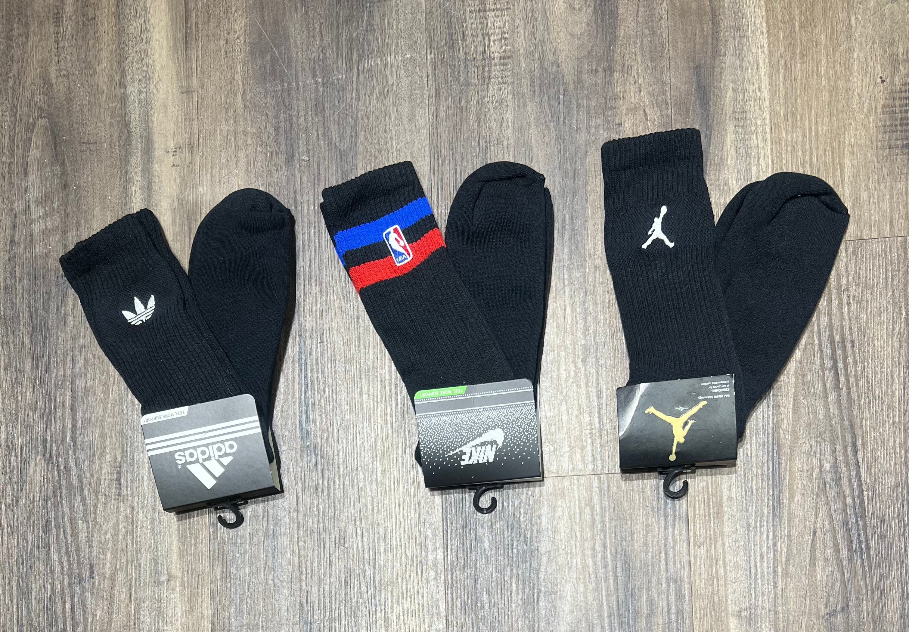 Kit com 3 pares de meias de alta qualidade