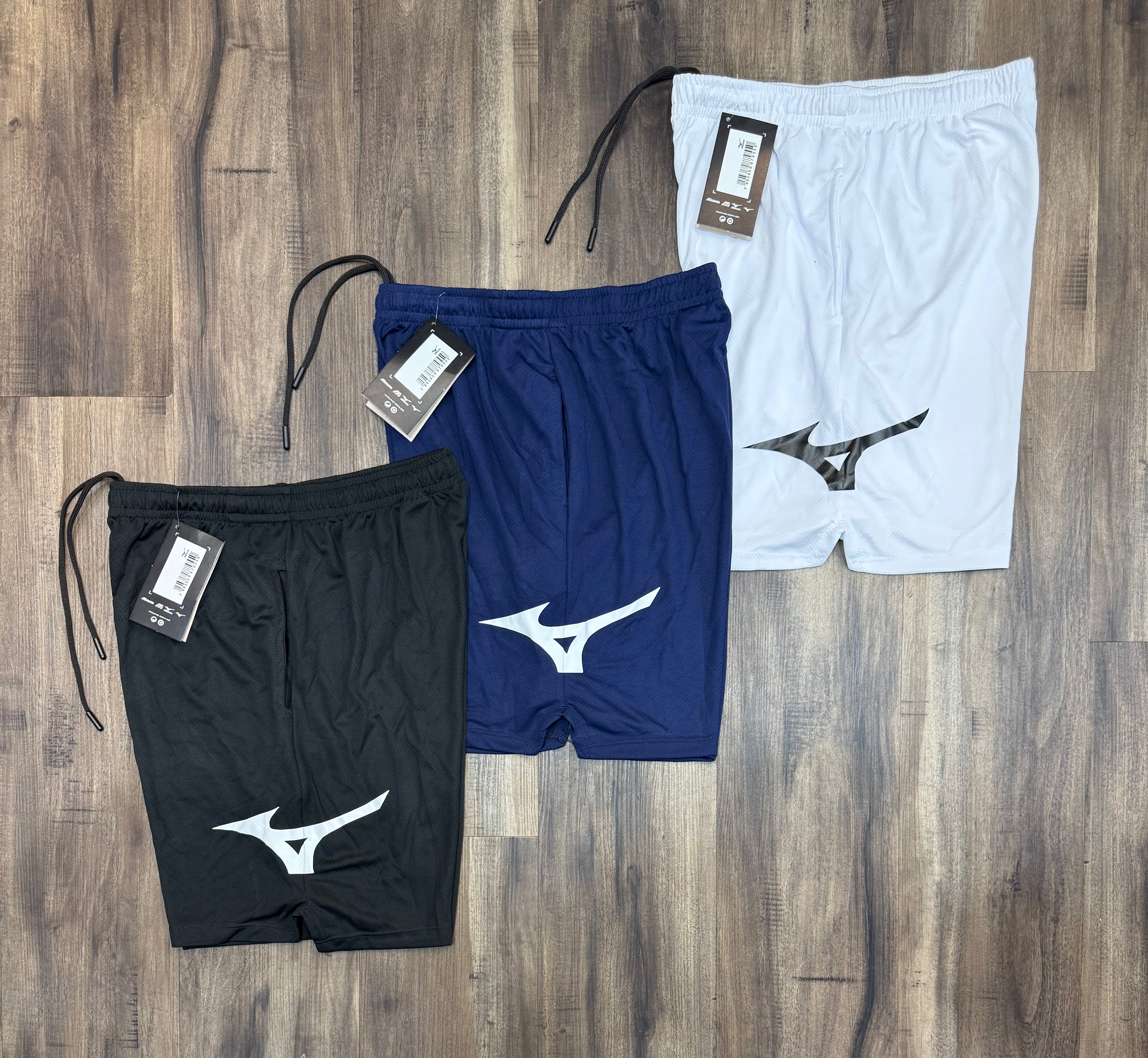 Shorts dri-fit kit 3 unidades